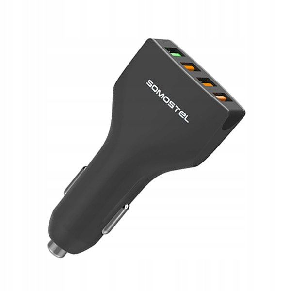 ŁADOWARKA SAMOCHODOWA 3A+2.4A 4XUSB QUICK CHARGE zdjęcie 2