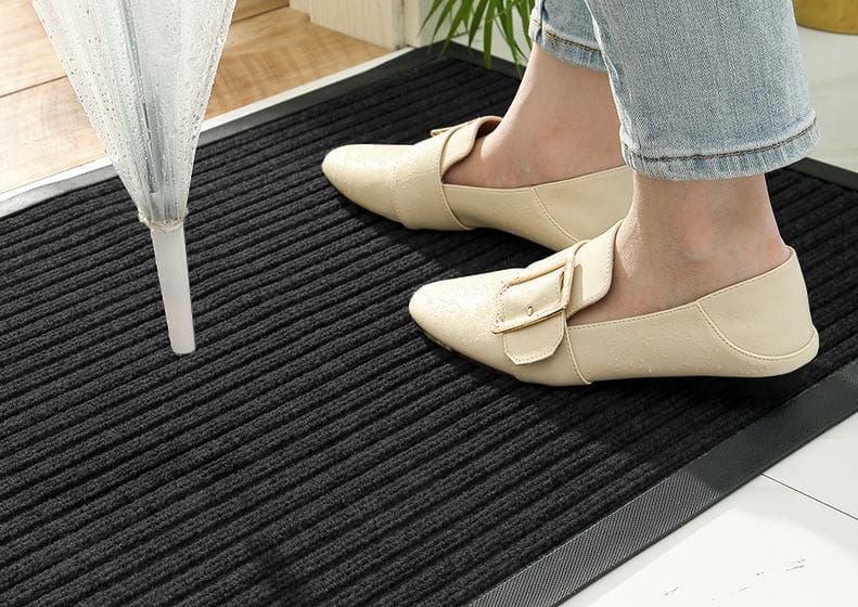 Wycieraczka pod drzwi Antypoślizgowa Guma 60x90cm zdjęcie 3