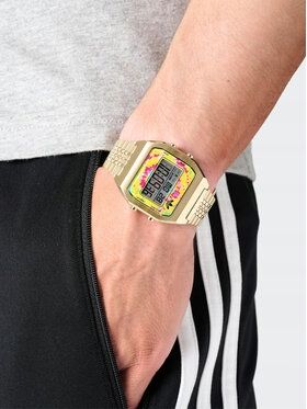 adidas Zegarek Digital Two AOST24559 Złoty na Arena.pl