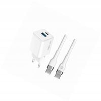 Szybka ładowarka GaN 30W 2 wejścia długim z kablem 2m do Xiaomi POCO M5