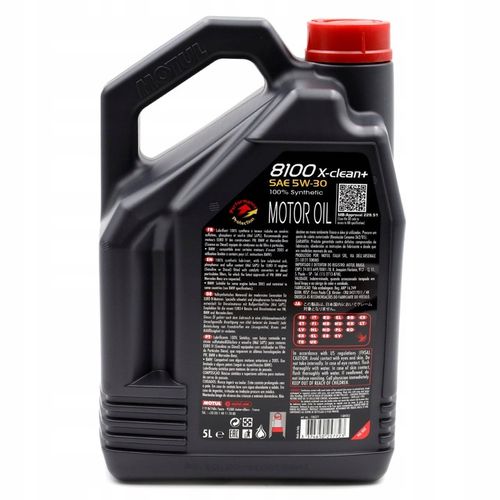 MOTUL 8100 x-clean+ C3 5W30 5L na Arena.pl