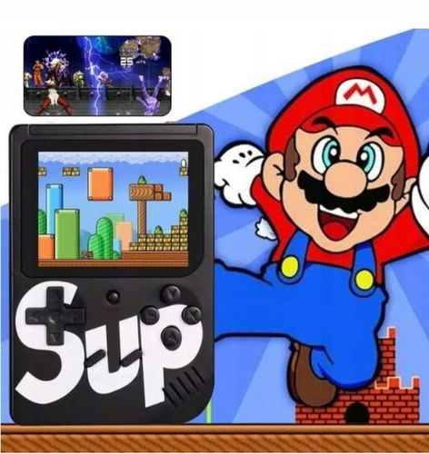 Przenośna GRA MINI KONSOLA DO GIER SUP Game Box 400 GIER Mix Kolorów na Arena.pl