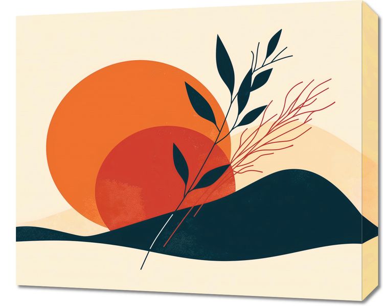 Obraz 60x50cm Zmierzch w Ciszy zdjęcie 1