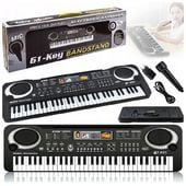KEYBOARD PIANINKO ORGANY PIANINO ELEKTRONICZNE 61 KLAWISZY DZIECI