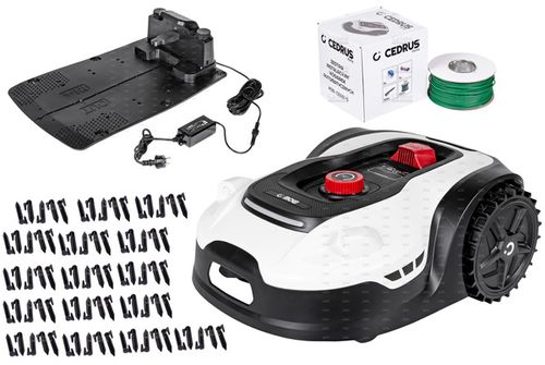 CEDRUS M6+ ROBOT KOSZĄCY KOSIARKA AUTOMATYCZNA DO TRAWY C-MOW 600m2 - OFICJALNY DYSTRYBUTOR - AUTORYZOWANY DEALER CEDRUS na Arena.pl