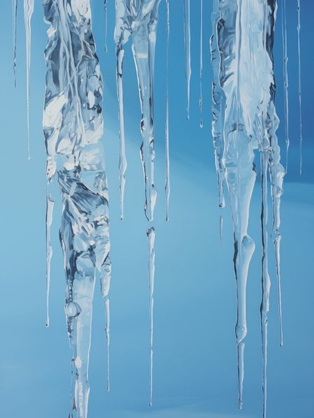 Plakat 60x80cm Kryształowe Sople zdjęcie 1