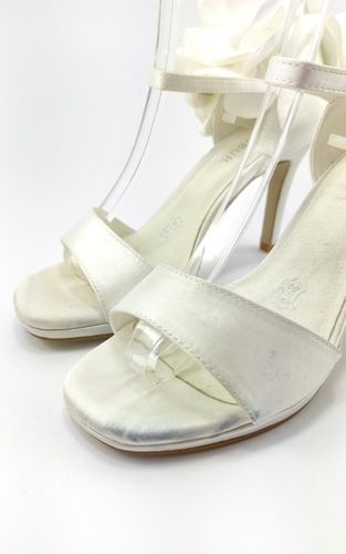 SATYNOWE SANDAŁY ŚLUBNE 35 na Arena.pl