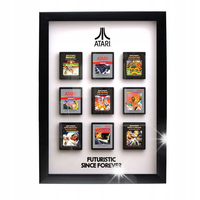 Dekoracja ścienna retro obraz Atari 3D Wall Art Cartridges 28.7x 2.2x 40cm