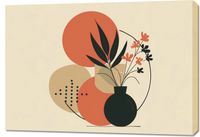 Obraz 100x70cm Wazon z Kwiatami