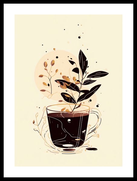 Plakat 29,7x42cm Jesienna Donica zdjęcie 3