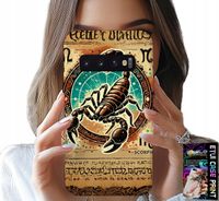 ETUI DO SAMSUNG GALAXY S10 - SKORPION ZNAK ZODIAKU ASTRONOMIA + FOLIA