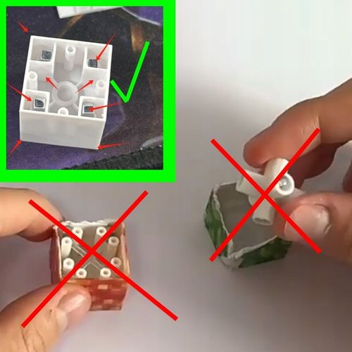 Klocki Magnetyczne Minecraft- Sześciany 128 szt. + Figurka i Karty- Mocne! na Arena.pl