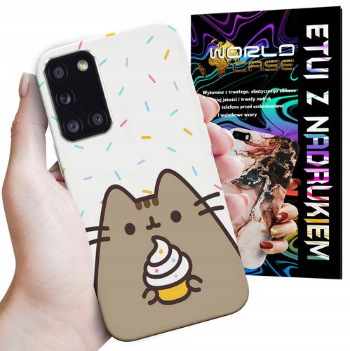 ETUI CASE DO SAMSUNG A31 - SŁODKI KOTEK KOT OBUDOWA PLECKI na Arena.pl