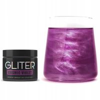 GLITER Cosmic Violet 10g - Fioletowy jadalny brokat do drinków