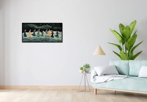 Plakat 91,3x44,5cm Nocna Procesja na Arena.pl