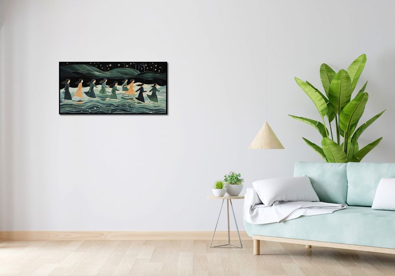 Plakat 91,3x44,5cm Nocna Procesja zdjęcie 4