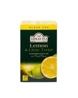 Herbata z cytryną i limonką Lemon and Lime Twist Ahmad Tea 20 torebek