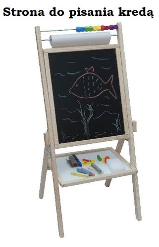 Obrotowa tablica magnetyczna 4w1 papier + dodatki na Arena.pl