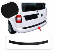 VW CADDY 2 2003-2010 Listwa Nakładka na Zderzak Tylni Czarna ABS