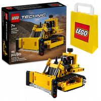 KLOCKI LEGO | TECHNIC 42163 BULDOŻER DO ZADAŃ SPECJALNYCH DZIEN OJCA+ TORBA
