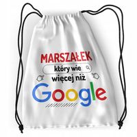 Plecak Dla Marszałka Sportowy Szkolny Worek Z Nadrukiem Ze Zdjęciem