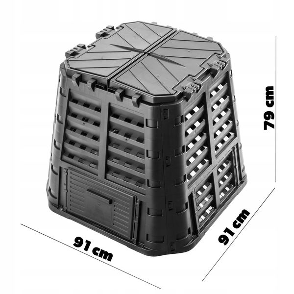 KOMPOSTOWNIK MODUŁOWY CAŁOROCZNY MROZOODPORNY 480L zdjęcie 6