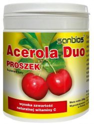 Acerola Duo Proszek 200g SANBIOS zdjęcie 1