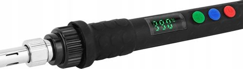 LUTOWNICA PRECYZYJNA KOLBOWA S801B 80W Z REGULACJĄ TEMPERATURY + 9 GROTÓW na Arena.pl