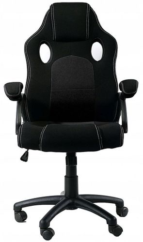 Fotel obrotowy do biurka CARRERA M BLACK FABRIC na Arena.pl