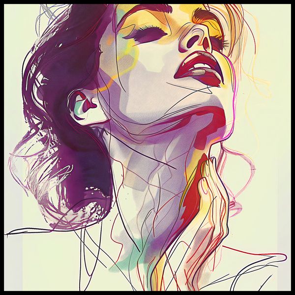 Plakat 70x70cm Płynność zdjęcie 2