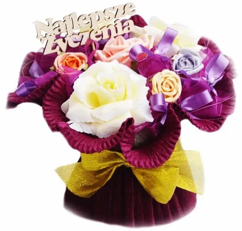 Super Prezent na urodziny imienin Oryginalny Praktyczny Bukiet z Ręczników na Arena.pl