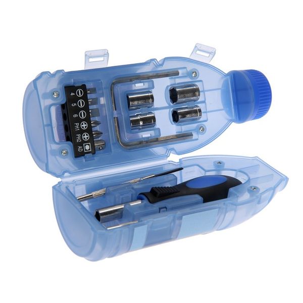 Zestaw narzędzi 15 elementów butelka zdjęcie 4