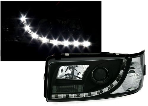 REFLEKTORY LAMPY + TYLNE LED VW T4 OD 1990 DO 2003 Roku DAYLIGHT TYLNE LED na Arena.pl