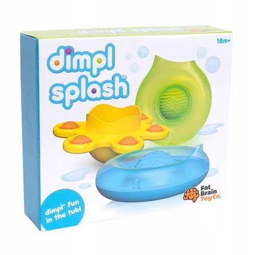 Bąbelki Kąpielowe Sensoryczne dla Dzieci Dimpl Splash Fat Brain Toy Pop it na Arena.pl