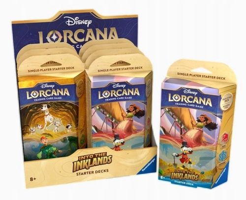 Disney Lorcana (CH3) starter deck set box (8 set) na Arena.pl