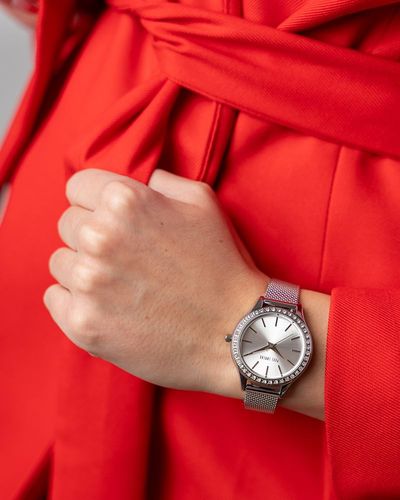 Zegarek damski Paul Lorens VANESSA srebrny 10482B2-3C1 na Arena.pl