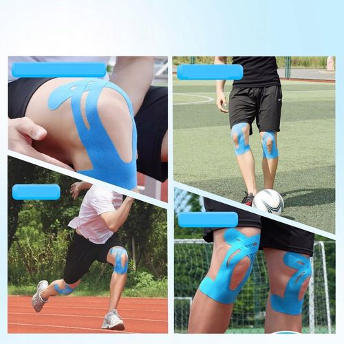 WYSOKIEJ JAKOŚCI TAŚMA KINEZJOLOGICZNA na ciało kolano 12 PCS na Arena.pl