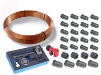 Zestaw elementów do zakuwania przewodów hamulcowych sztywnych ZEPS-01