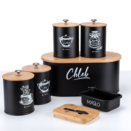 CHLEBAK Z ZESTAWEM POJEMNIKÓW I MASELNICZKA E-6079 na Arena.pl