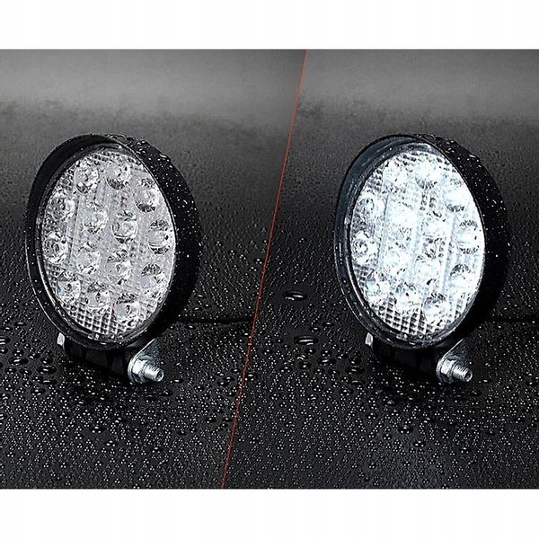 Halogen lightbar-doświetlacz Led 27W 2400lm okrągł zdjęcie 9