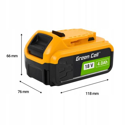 Green Cell Bateria do DeWalt XR 18V System Akumulator DCB182 18 V 4Ah na Arena.pl