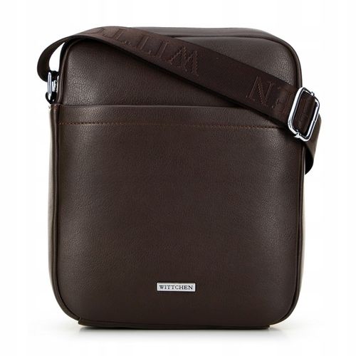 WITTCHEN męska listonoszka z ekoskóry brązowa na Arena.pl