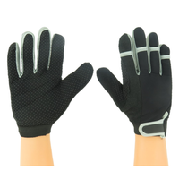 Rękawiczki rowerowe zimowe na rower VENTURA szare rozmiar XL