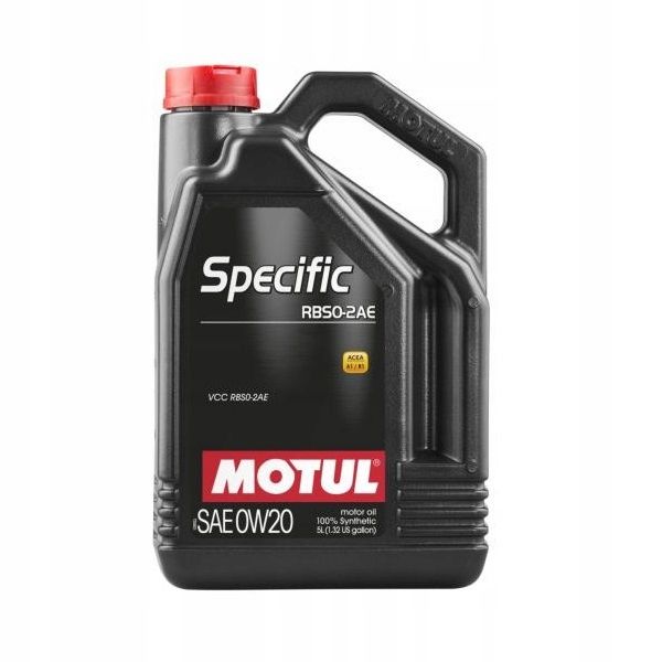 OLEJ MOTUL 0W-20 RBS0-2AE 5L zdjęcie 1