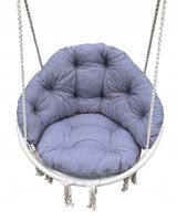 Poduszka na BOCIANIE GNIAZDO Huśtawkę Jasny Szary