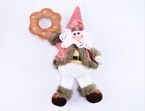 Mikołaj dekoracja na butelkę maskotka dł. 15 cm 493669 na Arena.pl