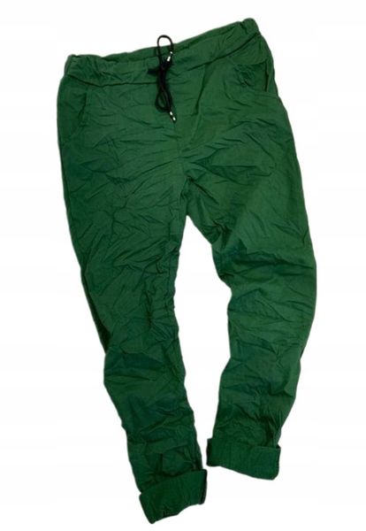 SPODNIE GNIECIUCHY 4XL UNI WIĘKSZE ZGNIŁA ZIELEŃ zdjęcie 1