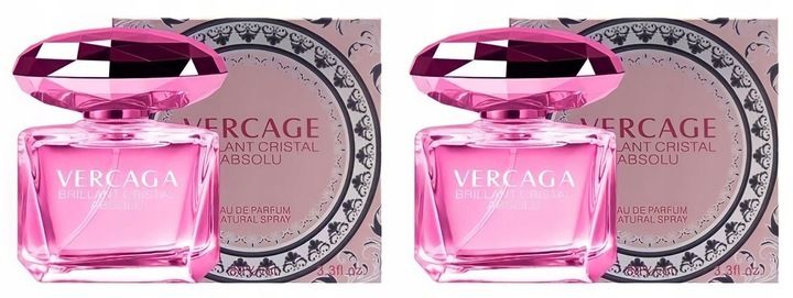 Vercage Brillant Bright Crystal Absolu 2x50ml EDP zdjęcie 1