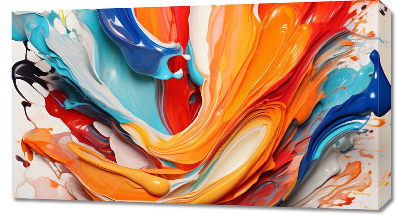 Obraz 90x50cm Taneczne Fale zdjęcie 1