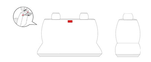 Pokrowce na fotele samochodowe szyte na miarę PRZÓD do Iveco Daily VI 2014- na Arena.pl